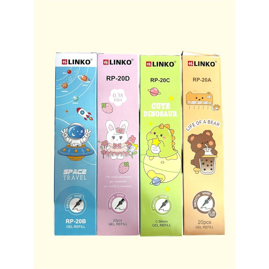 

ISI PULPEN GEL / REFILL GEL PEN FANCY LUCU [ 20 PCS ]