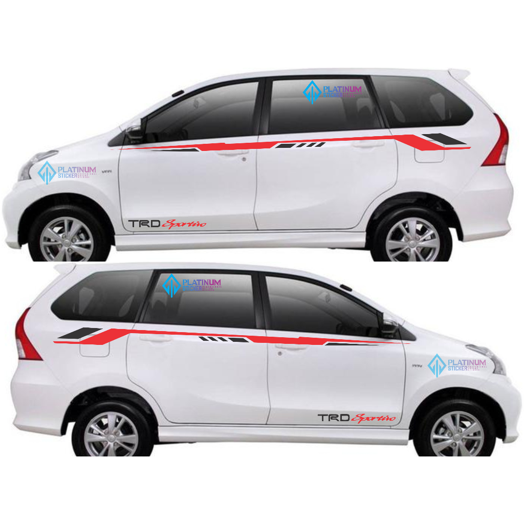 Stiker sticker mobil avanza | stiker list body mobil avanza xenia terlaris