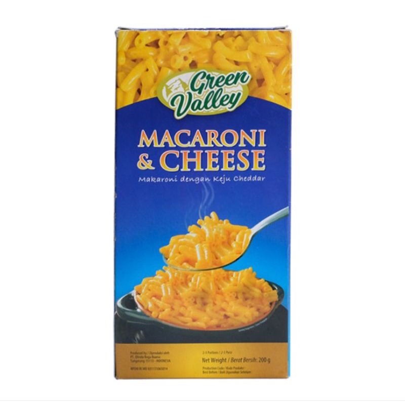 

Green Valley Mac and Cheese 200 g