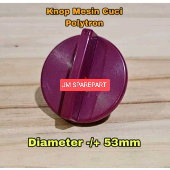 KNOP Putaran Timer Mesin Cuci Polytron Knop Tombol Knob Putaran Switch Polytron RED