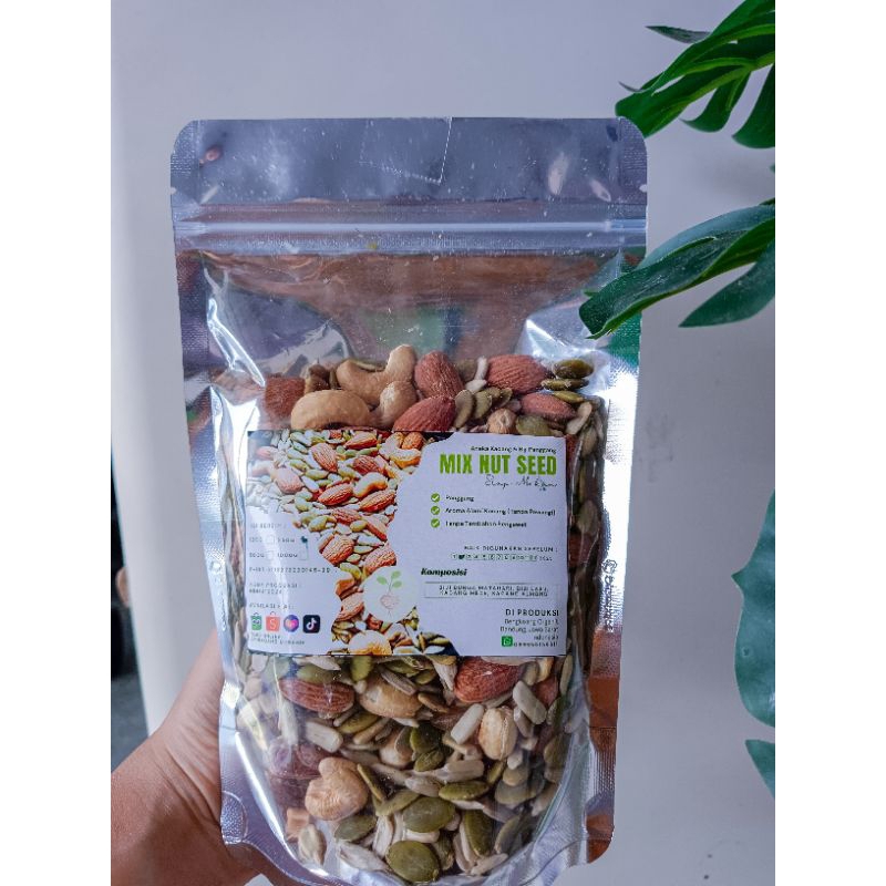 

MIX NUT SEED 125GR | ORIGINAL Flavor, Snack sehat Bumil Busui