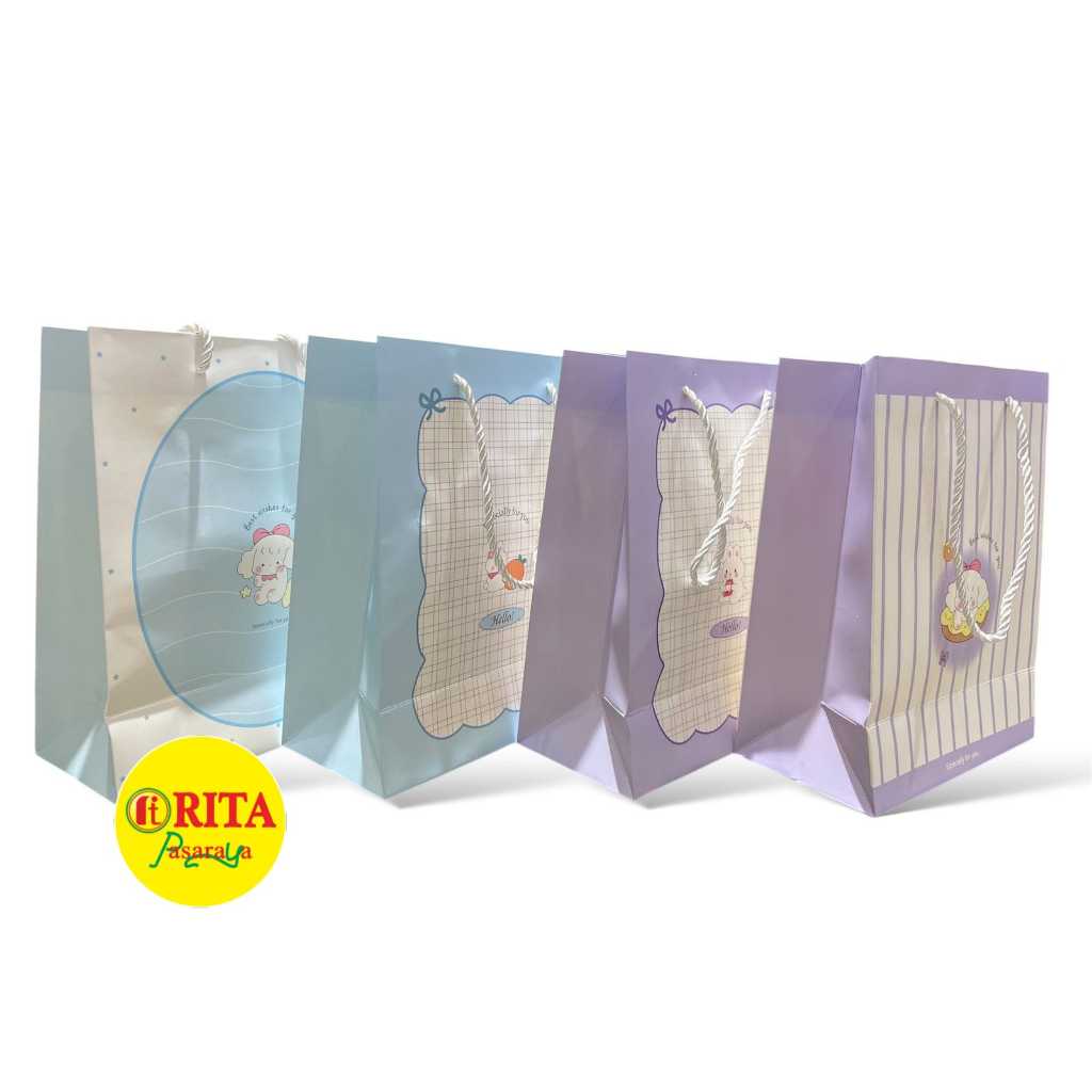 

Paperbag Motif Salur UK 14.5x19.5x9.5cm 672297-RITA