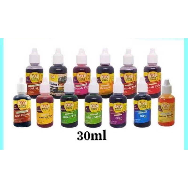 

Koepoe koepoe - pewarna water based 30ml