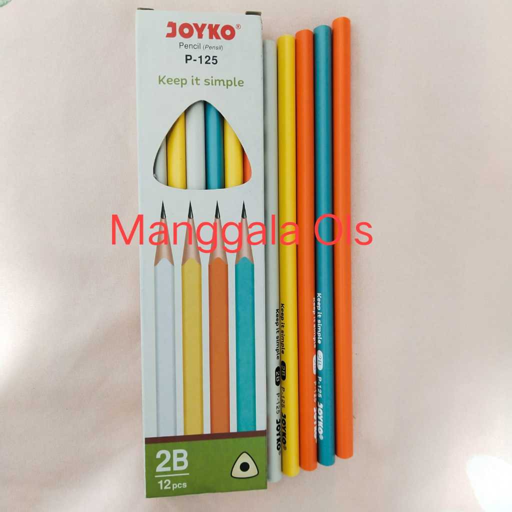 

Pensil Pencil 2B Joyko 2B 1Kotak(12bh)