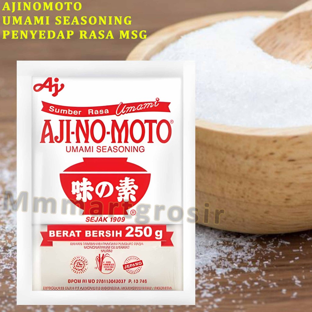 

Ajinomoto / Umami Seasoning / Penyedap Rasa Msg / 250gr