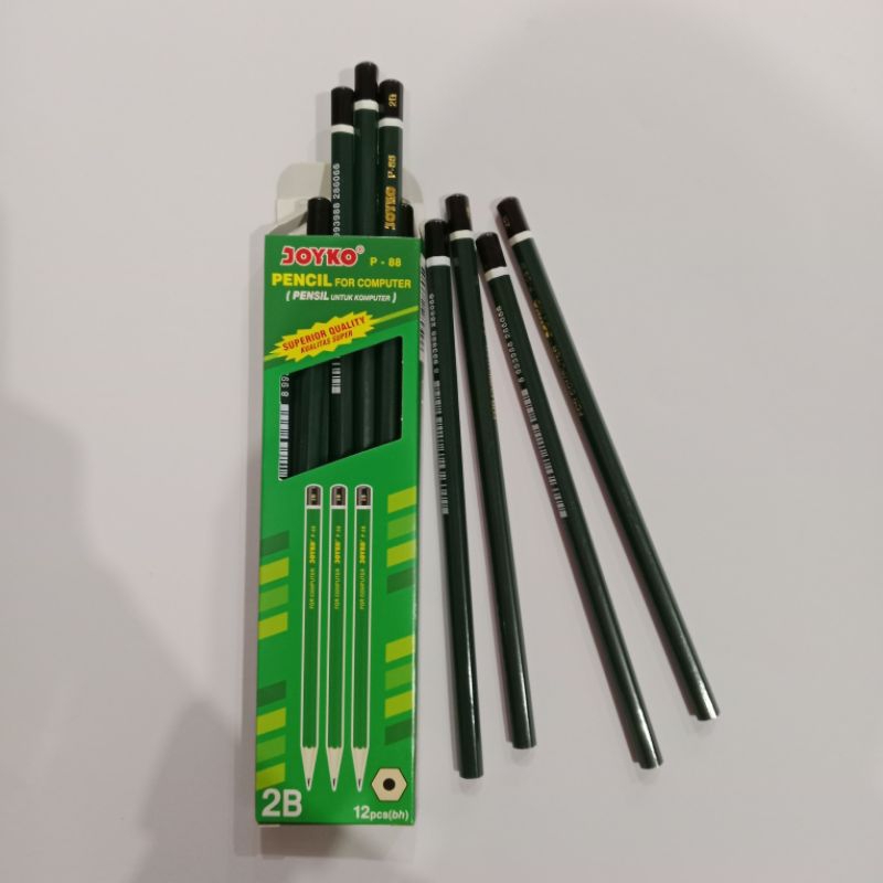 

Pensil Joyko 2B P-88 / Joyko P-88 Hijau ( 12 Pcs )