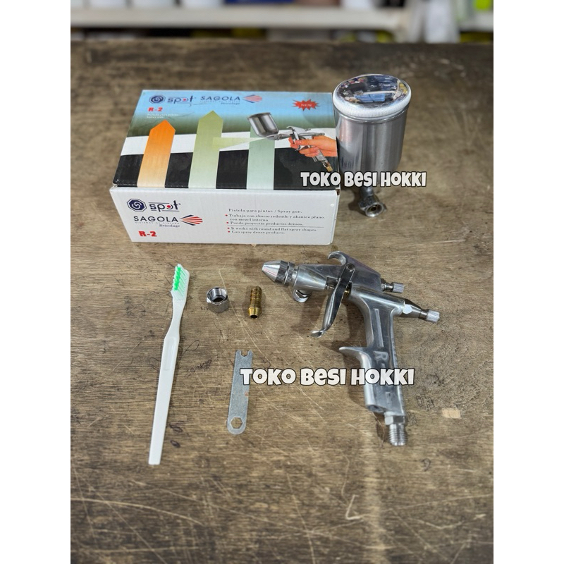 Gun Spray Cat / Gun Cat / Spray Gun Tabung Atas Kecil Sagola R-2