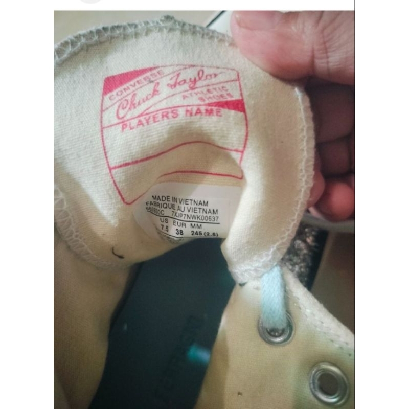 preloved Converse 70s hi x chiara Ferragni