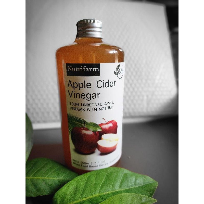 

Cuka Apel Original 500ml / Apple Cider Vinegar With Mother