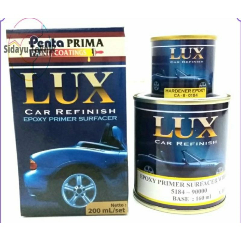 Lux Epoxy Primer Surfacer White 200Ml