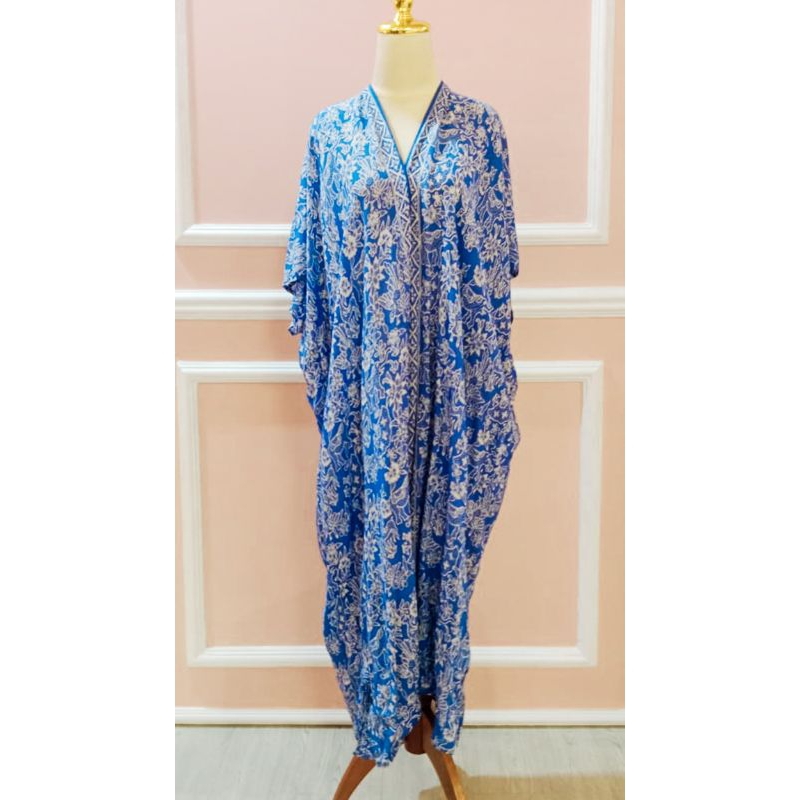 Outer Batik Biru Muda