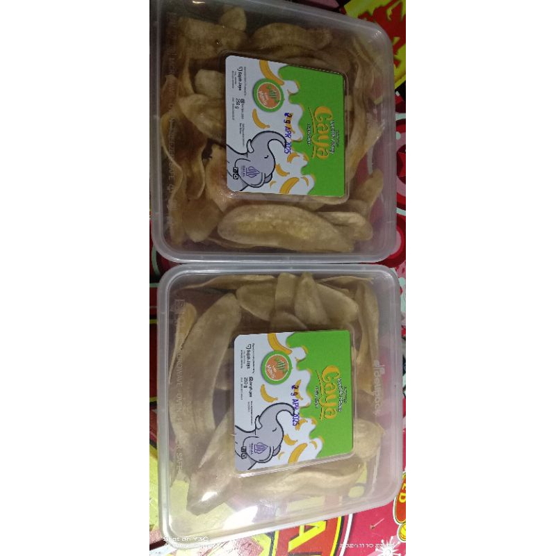 

keripik pisang 250 g kemasan thinwell