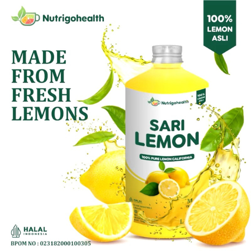 

Sari Lemon Murni Asli Tanpa Campuran 100% Buat Diet