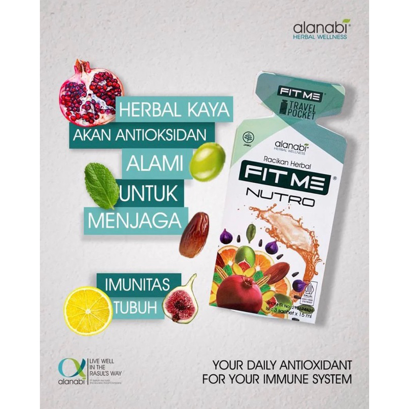 

ALANABI NUTRO ( 1 pack isi 3 sachet x 15ml )