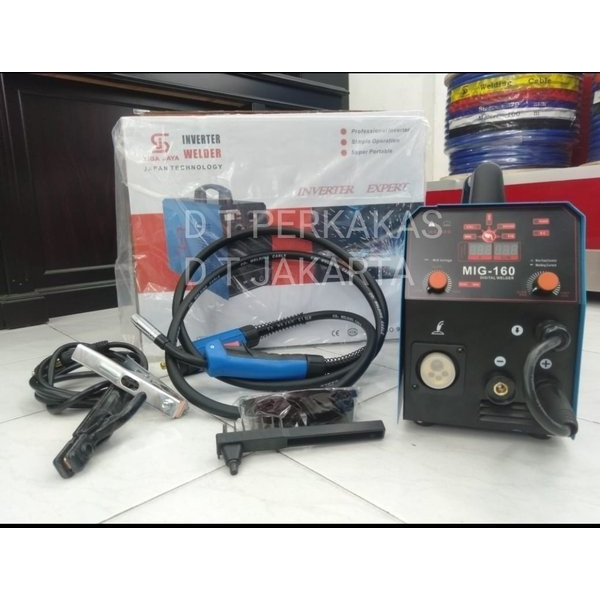 MESIN TRAFO LAS MMA & MIG 160 / WELDING MACHINE ARGON TIGA JAYA