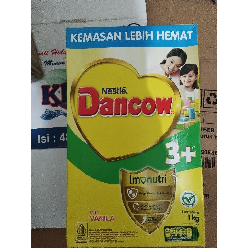 

dancow 3+ vanilla berat 1kg ed oktober 2025