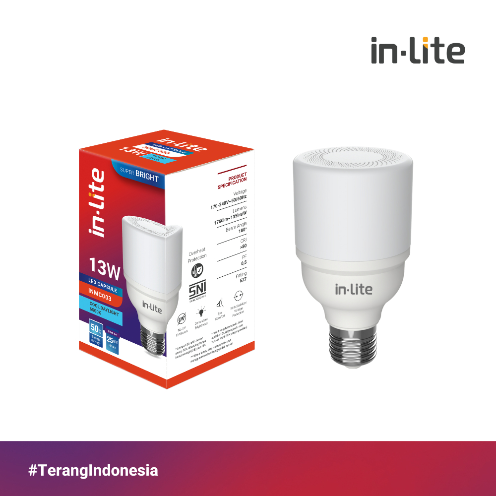 in-Lite LED Lampu Bohlam Mini Kapsul INMC003