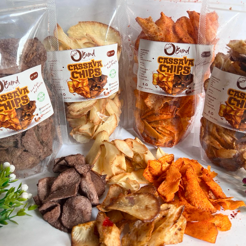 

OBUND CASSAVA CHIPS || KERIPIK SINGKONG || PEDAS || COKLAT || CEMILAN HITZ KEKINIAN