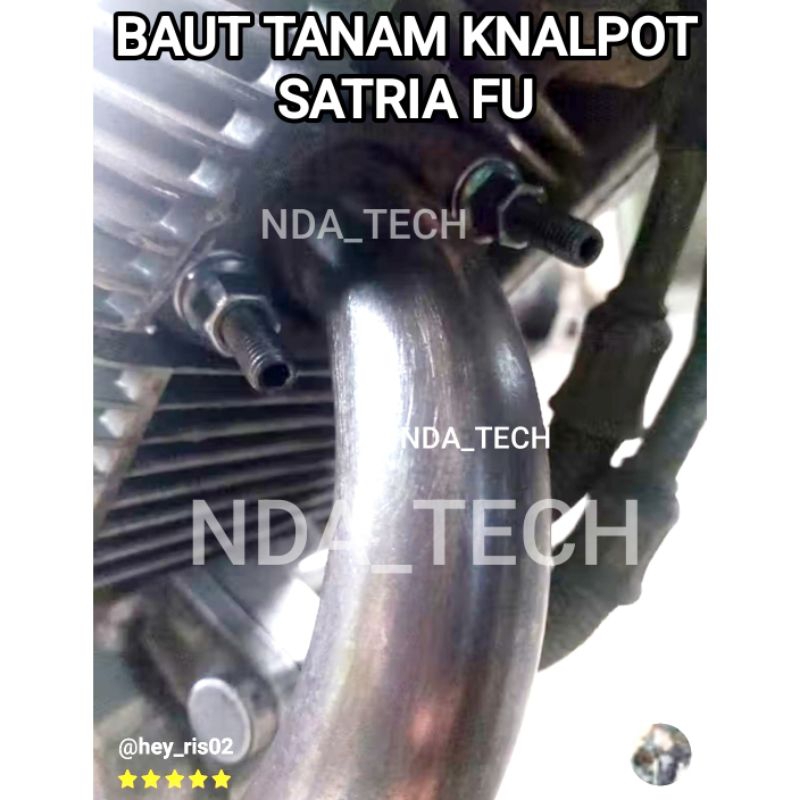 [PROMO] BAUT L TANAM KNALPOT SATRIA FU BAUT TANAM BAJA HITAM KNALPOT SUZUKI SATRIA FU BAUT L BLOK SU