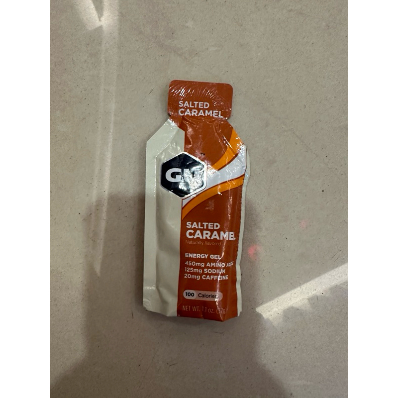 

GU gel enery gel plus caffeine rasa salted caramel exp 10 2025