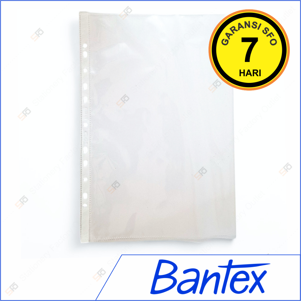 

Sheet Protector / PP F4 Bantex isi 20 - 8843 Pockets