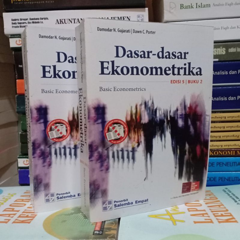 

DASAR DASAR EKONOMETRIKA EDISI 5 BUKU 1 DAN 2 KARANGAN DAMODAR N GUJARATI