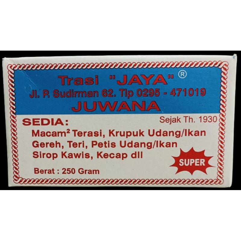 

Terasi Juwana Trasi Juwana Super Spesial 250gr 100gr Khas Pati Terasi Udan Rebon