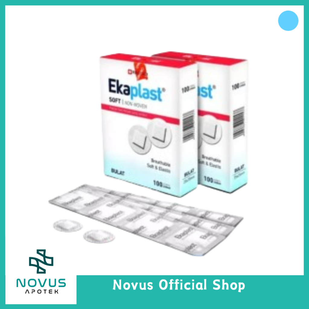 EKAPLAST Plester soft bulat Non Woven Ekaplast OneMed [PER PCS]