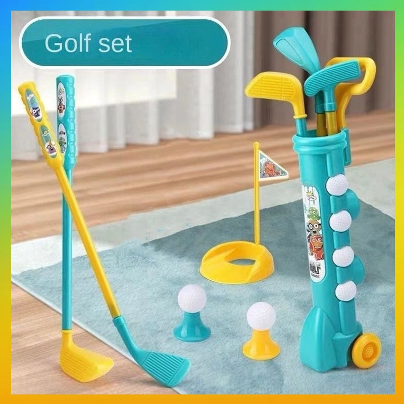 Mainan Edukasi Anak Golf Play Set - Mainan Stik Golf Anak Olahraga
