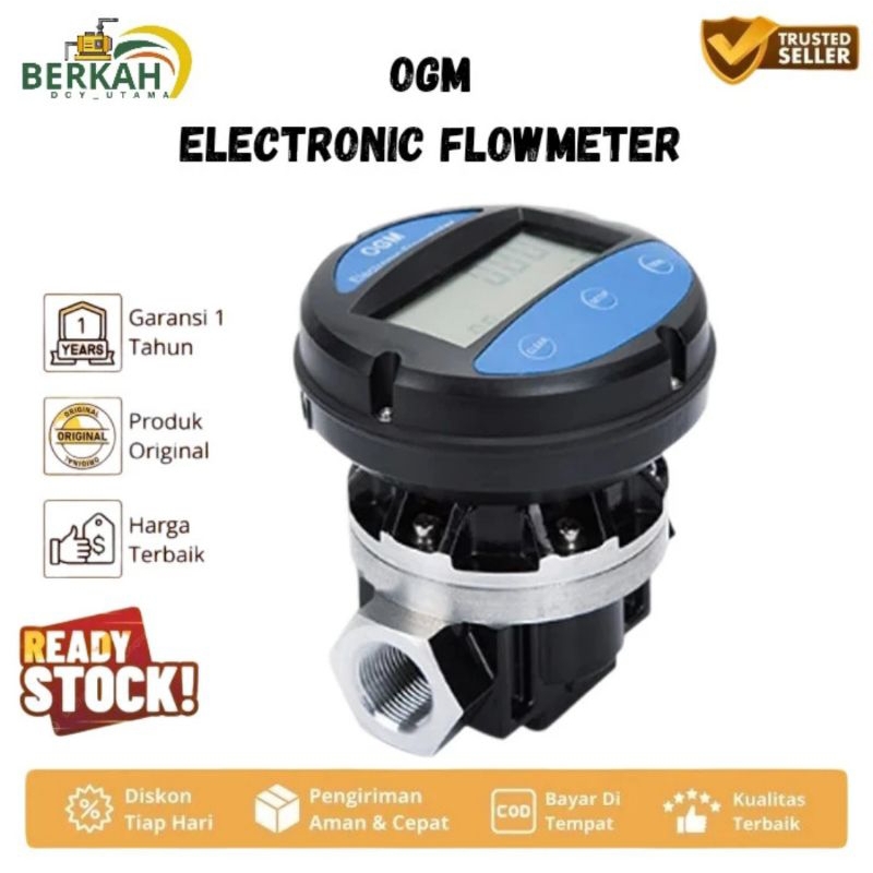 flowmeter solar 1 inch digital Flowmeter OGM digital 1 inch Flow meter