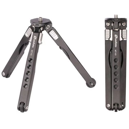 Leofoto MT-03 Mini Table Tripod Spider Camera Original Resmi