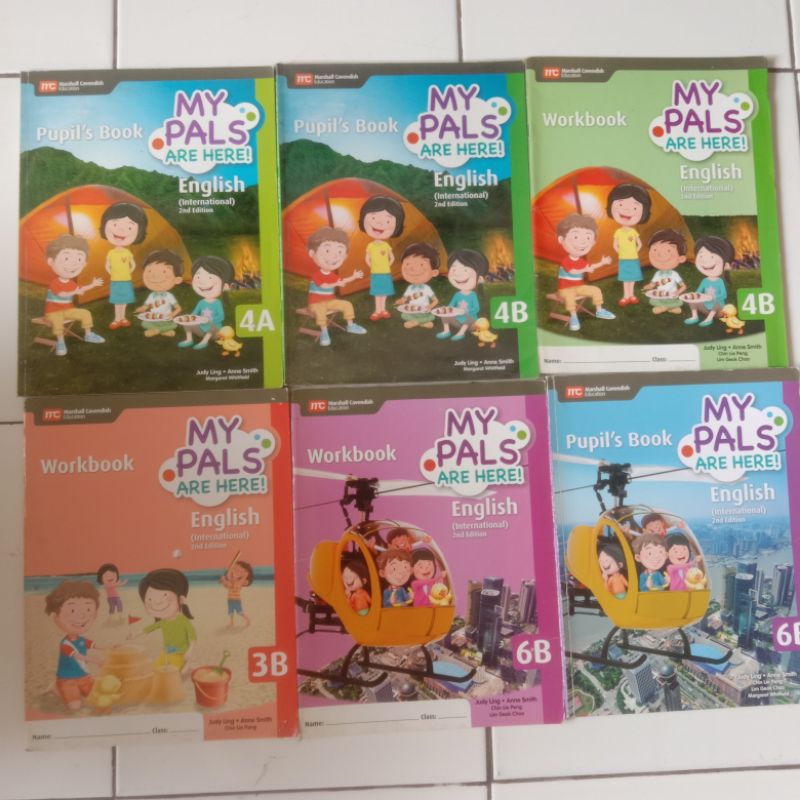 MY PALS ARE HERE ENGLISH PUPILS BOOK DAN WORKBOOK
