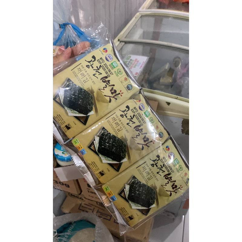 

Rumput Laut Korea ( 1Pack isi 3 pcs )