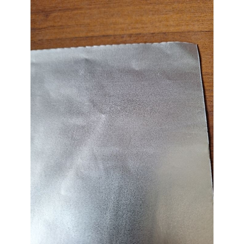 Aluminium Foil Paper Silver - Kertas Bungkus Permen Coklat