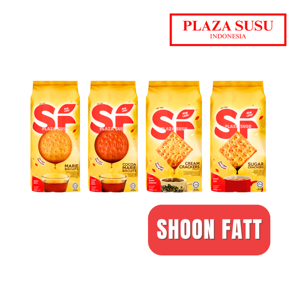 

BISKUIT IMPOR SHOON FATT MARIE SUGAR/CREAM CRACKERS BISCUIT