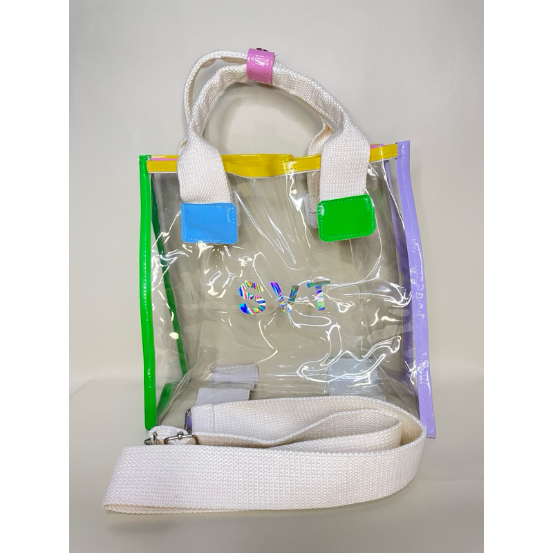 Tas pvc clear transparant