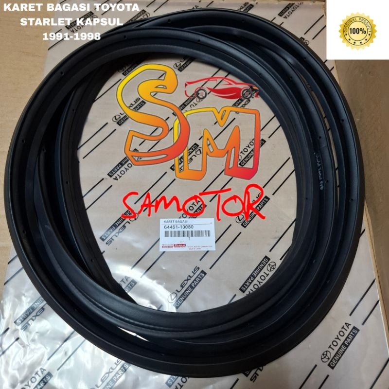 Karet Bagasi Toyota Starlet kapsul 1991-1998 Asli Japan