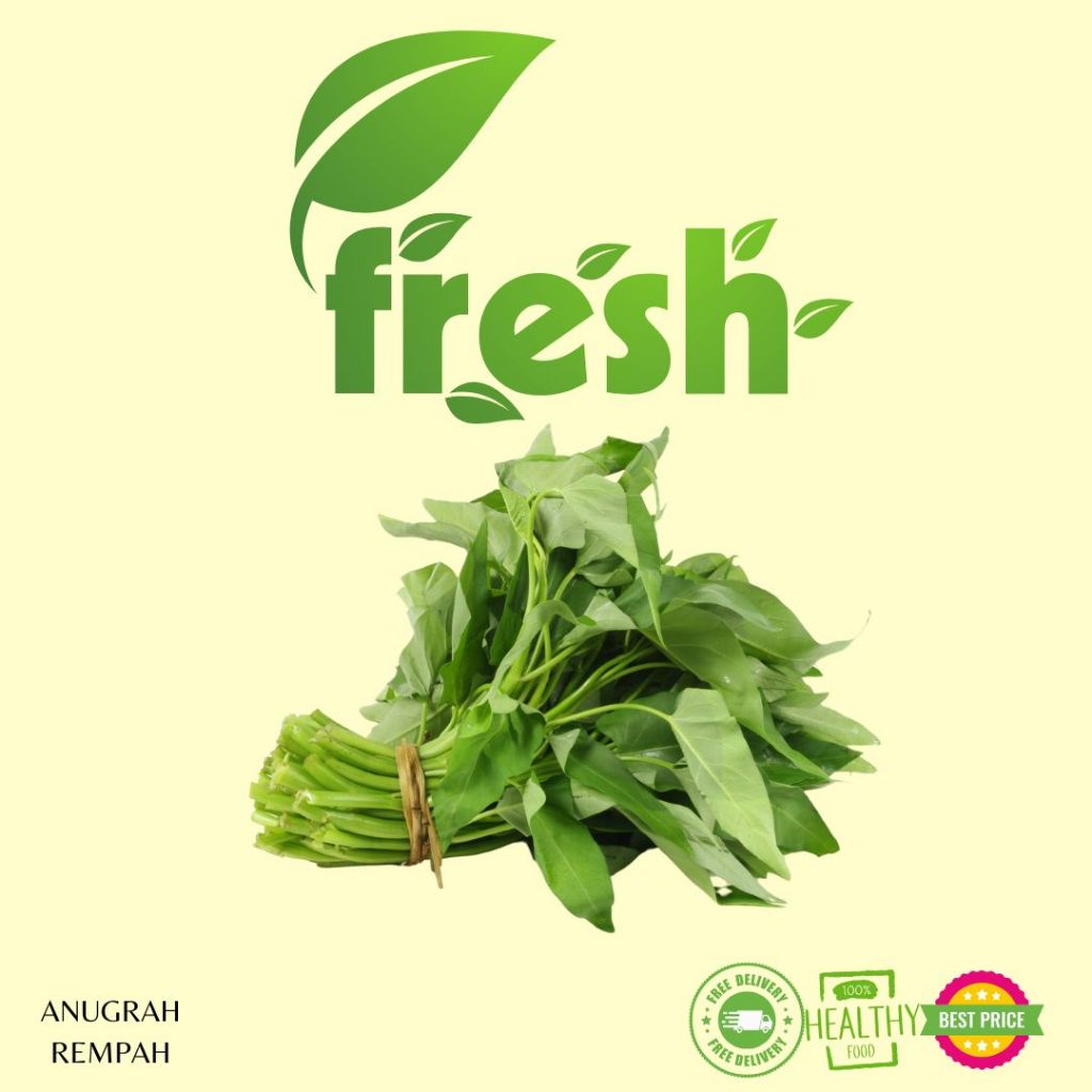 

Kangkung Segar Per-ikat Anugrah Rempah