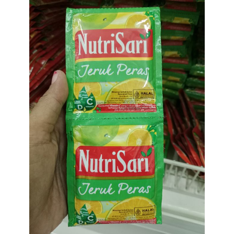 

NUTRISARI JERUK PERAS RENCENG ISI 10 SACHET