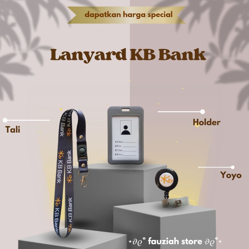 

READY! Tali Gantungan/Lanyard KB BANK Warna Abu-Abu Termurah Se Indonesia!!!