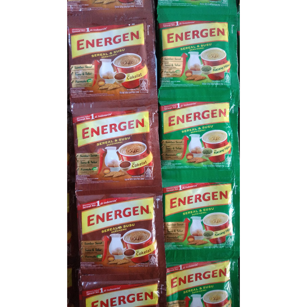 

Energen Susu Sereal 1 renteng All Varian