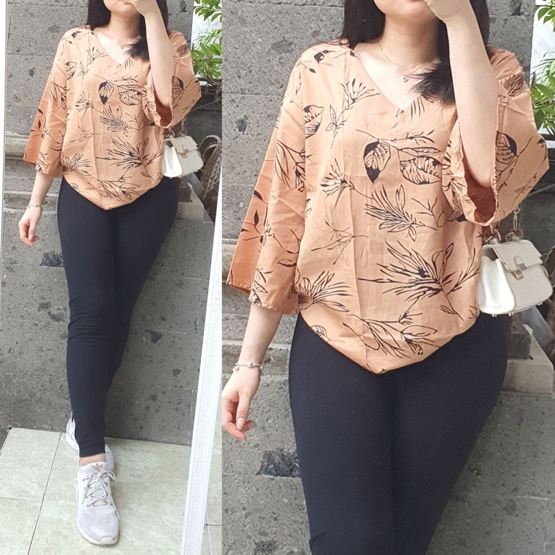 blouse lonceng jumbo//blouse rayon