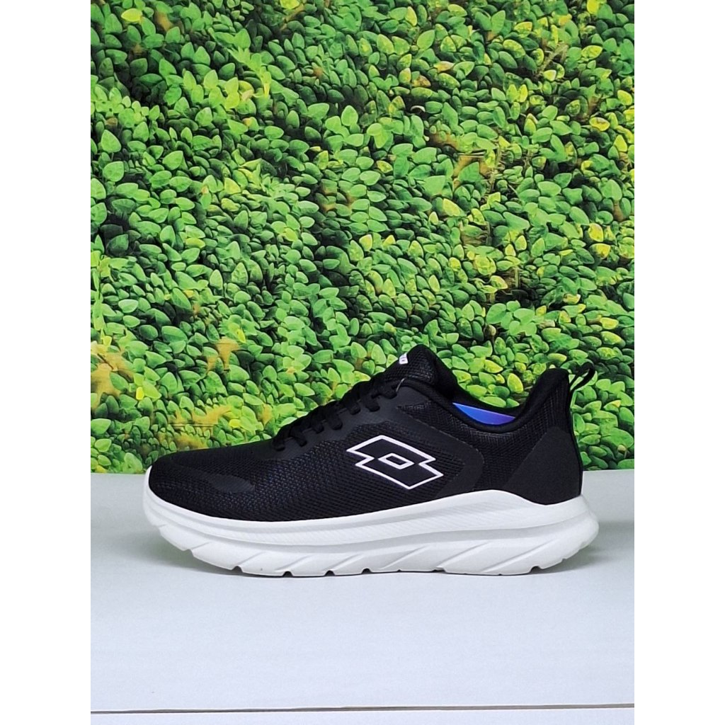 Sepatu Lari Pria Lotto Cod Hitam 100% Original