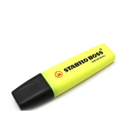 

Stabilo Boss Highlighter Original - Warna Kuning Orange Hijau Merah - Kuning