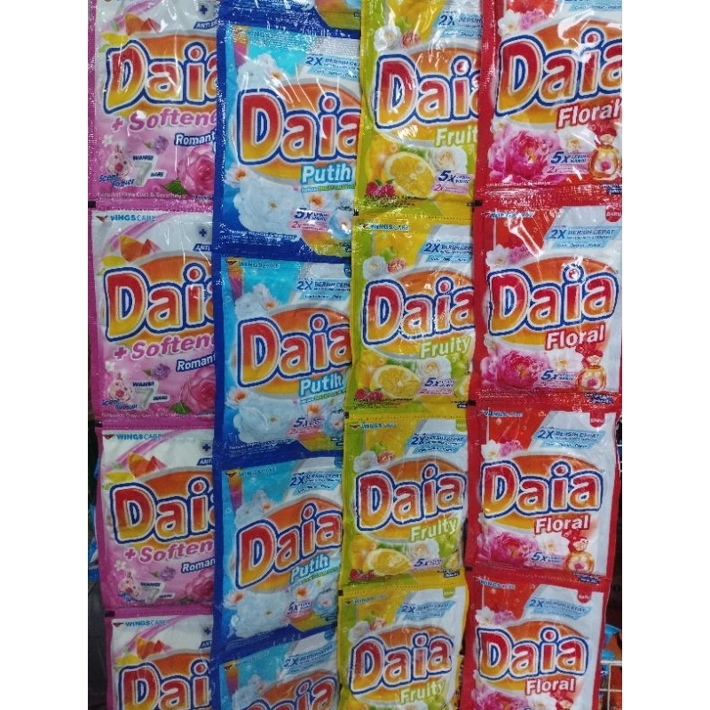 Daia deterjen bubuk renceng