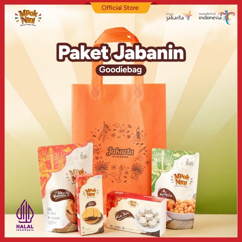 

DISKON MPOK NINI - PAKET OLEH OLEH KHAS JAKARTA JABANIN OLEH-OLEH JAKARTA