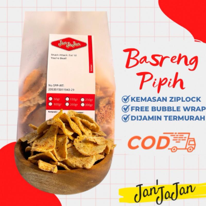 

Basreng Pipih Pedas Janjajan