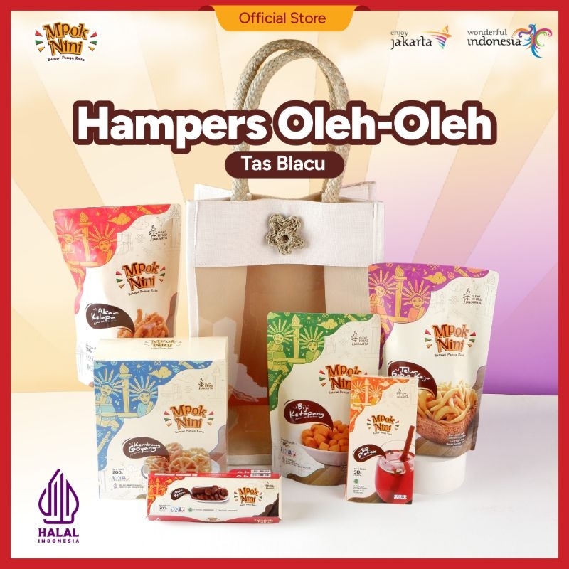 

HAMPERS OLEH OLEH KHAS JAKARTA | MPOK NINI | Jajanan Betawi