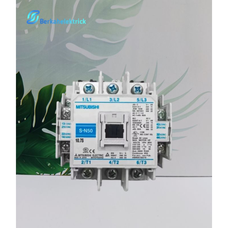 KONTAKTOR / CONTAKTOR MITSUBISHI SN50 SN-50 SN 50 80A 220V
