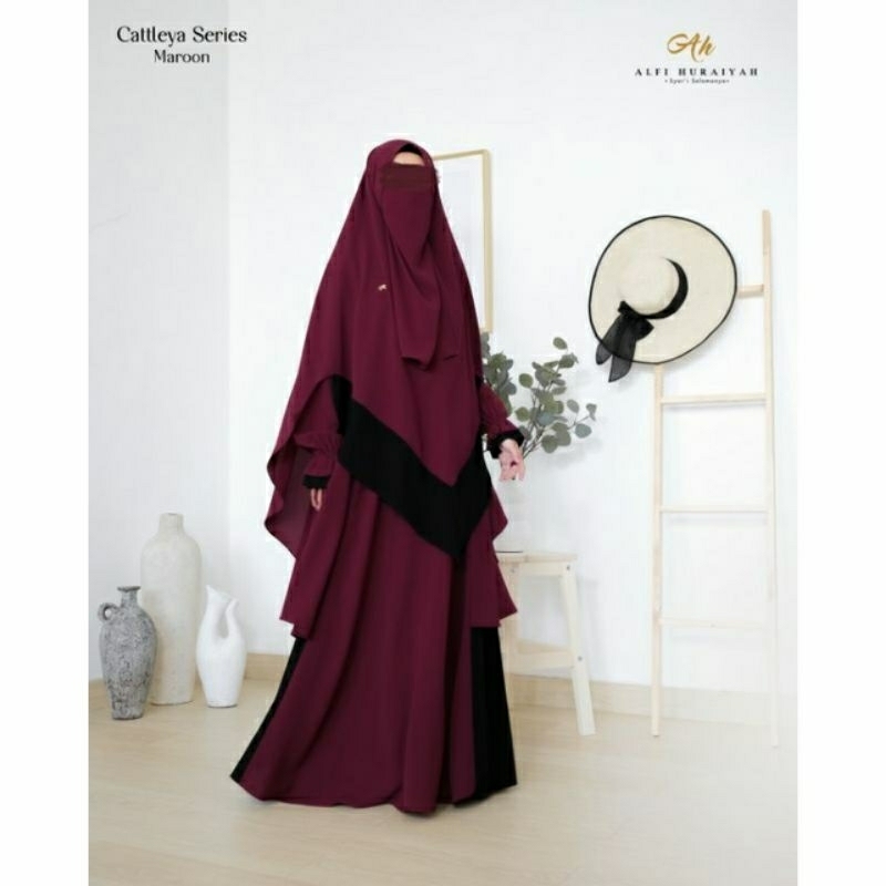 Gamis Cattleya Alfi Huraiyah